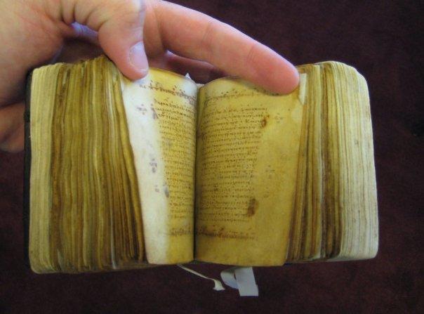 World's smallest manuscript of the complete Gospels in Greek