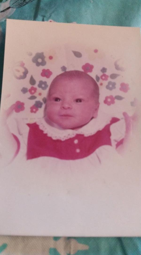 32 yr. Ago today I had a emergency c-section a month early happy birthday Amy love you.