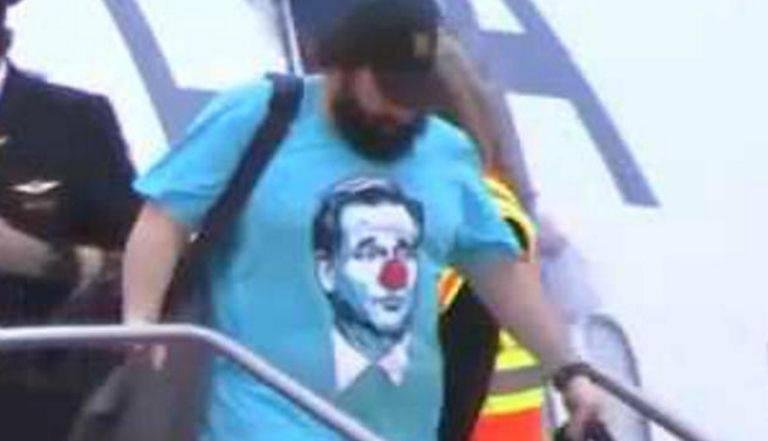 Here's to Matt Patricia, who NAILED IT, without having to say a word...................................................