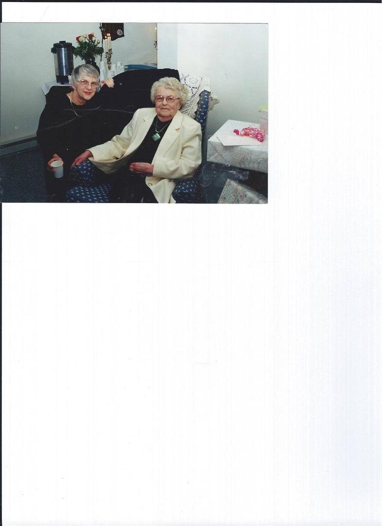 My Mom and I in Feb 99 . She is missed. Credits to the daughter who helped me get this picture to here.