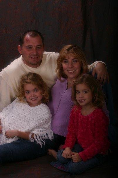 Ha ha check out young dad Gregg, these were taken when Audrey was just starting out. Now with new technology we can remove the "Red Mark" from Gregg's head.