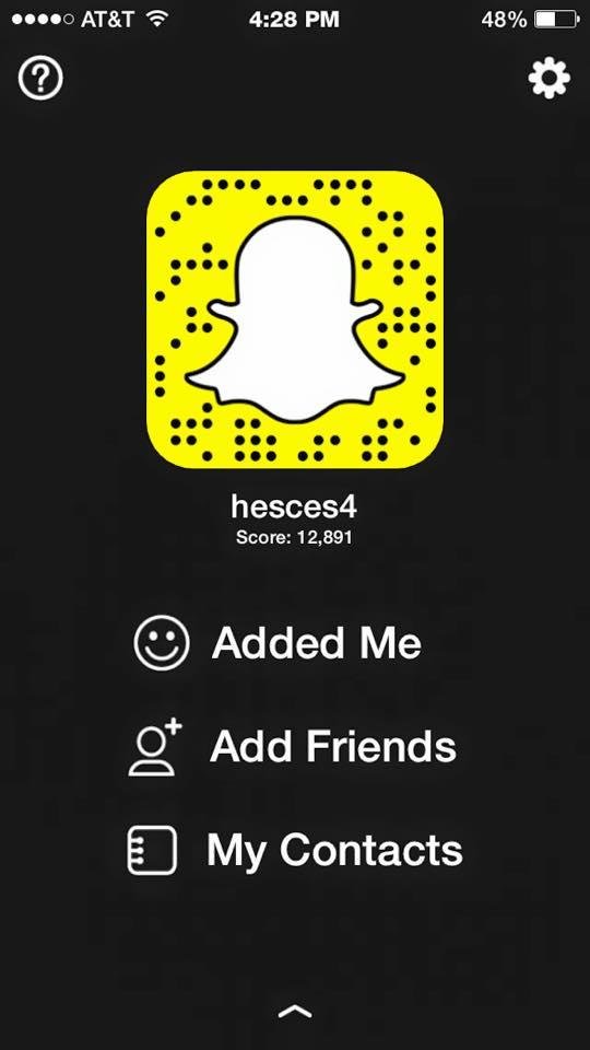 Snapchat me!!! Add me if you don't have me added ✌️👌