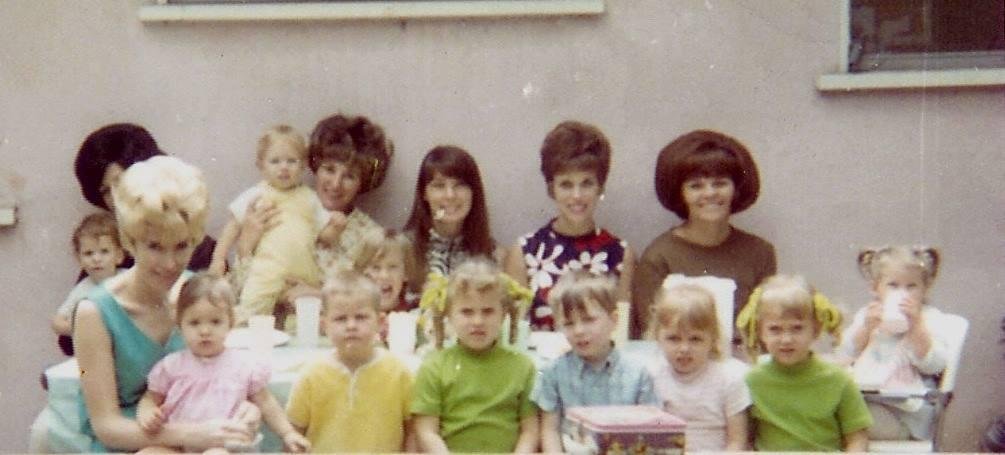 TBT - Big Hair, 1969! Sorry my hair was so big Jude!