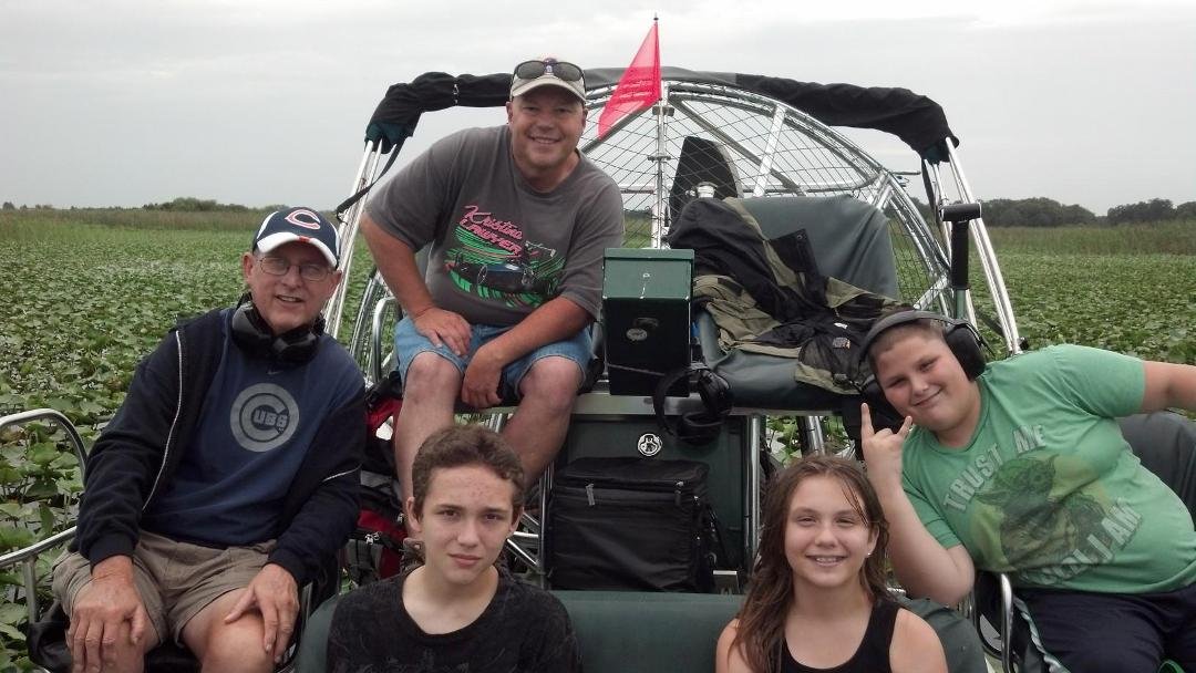 Airboat ride in kissimee fl