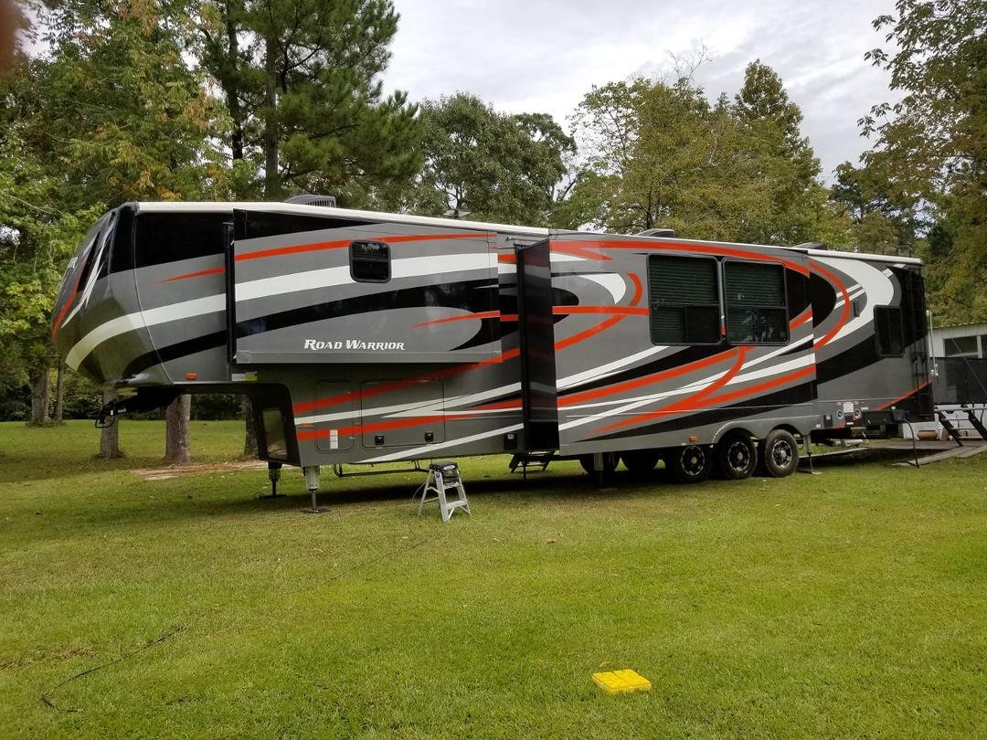 Our new home on the road.
