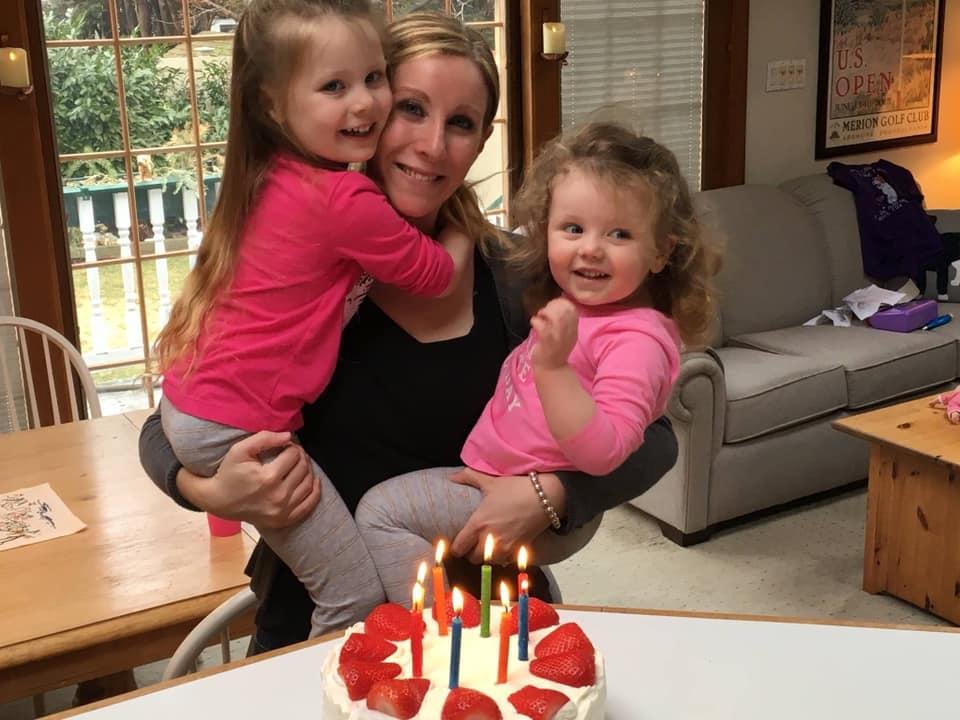 My favorite Sterling girls. Happy 34th Birthday to my beloved Daughter-in-law, Chrissy. Maddie and Morgan are helping Mommy blow out the candles. Next year, another Sterling baby will help to celebrate. Thank you God for o