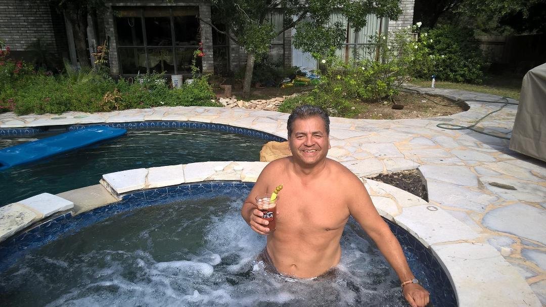 Ed Aragon started this past Saturday morning right with a Bloody Mary before golfing.
