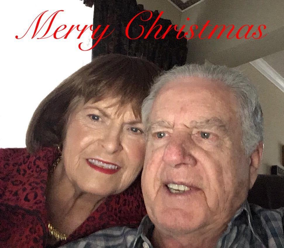 We have spent 59 very good Christmases together. Yes we are still crazy after all these years.