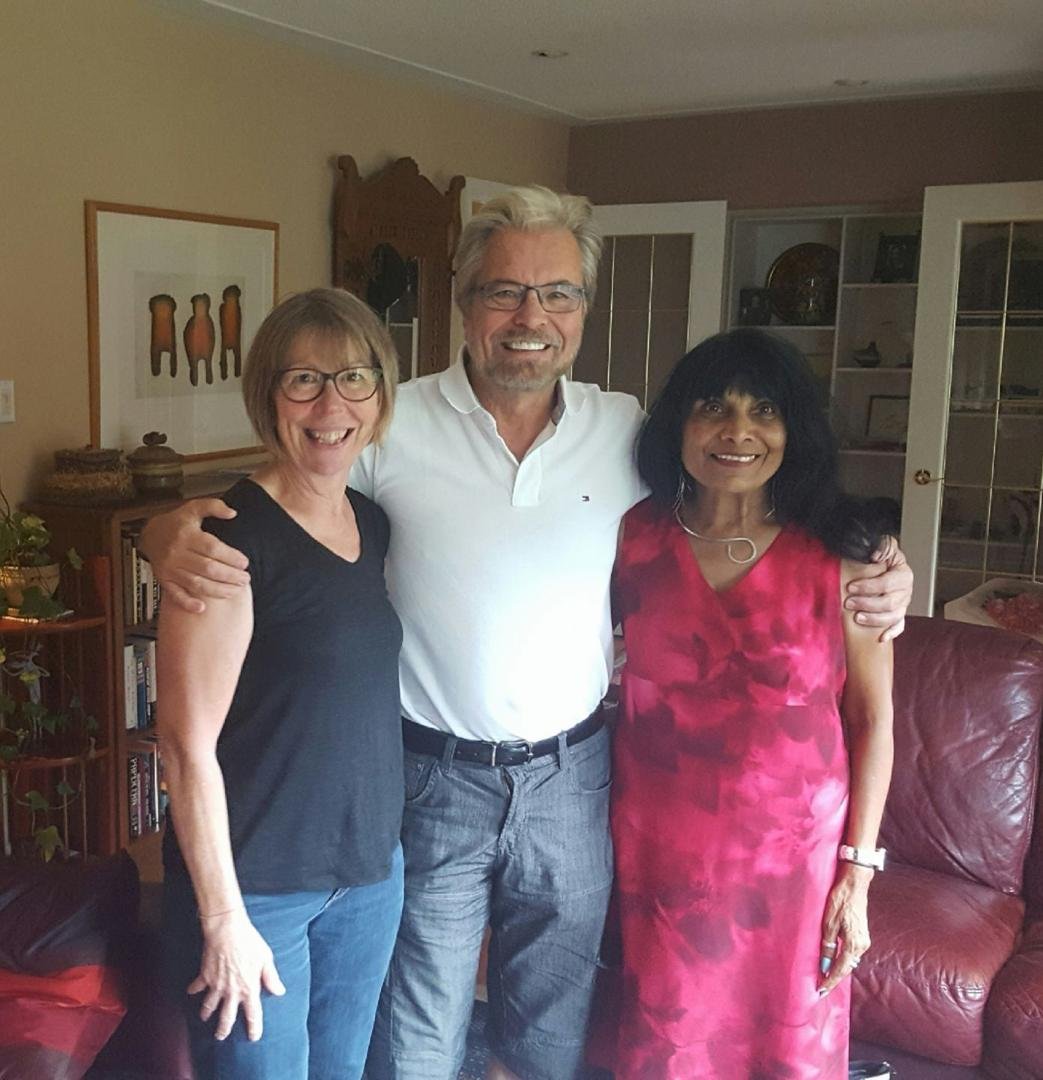 So good to see Paula after 38 years and Greta after about 5 years