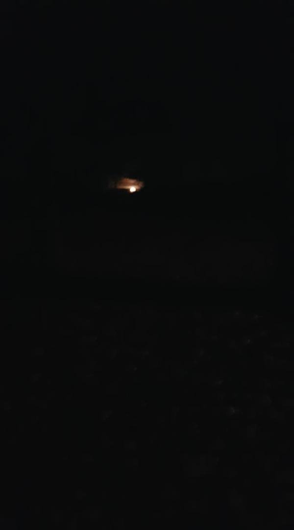 The moon is arising go out and look at it's brilliance..