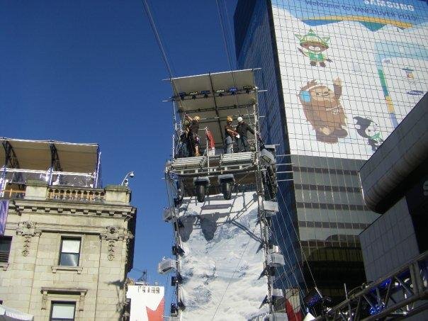 the zip line. Fun, fun, fun......