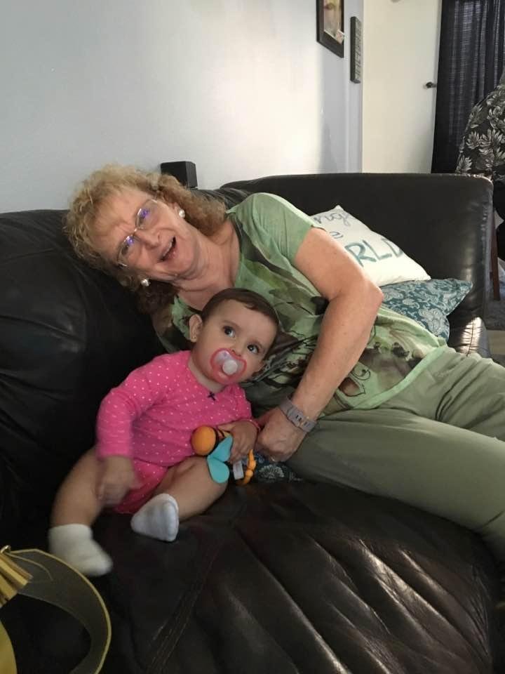 Visiting with Ana Julia!
