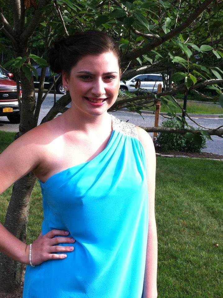 Samantha 8th grade dance. She looked so beautiful I love her so much xoxo