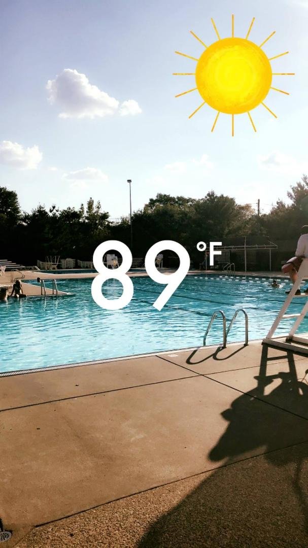 The forecast is calling for 90 degrees all weekend, and you were wishing the pool was still open... So instead of sitting at home and soaking up the air conditioning, why not come out and soak up the sun for our FINAL weeke