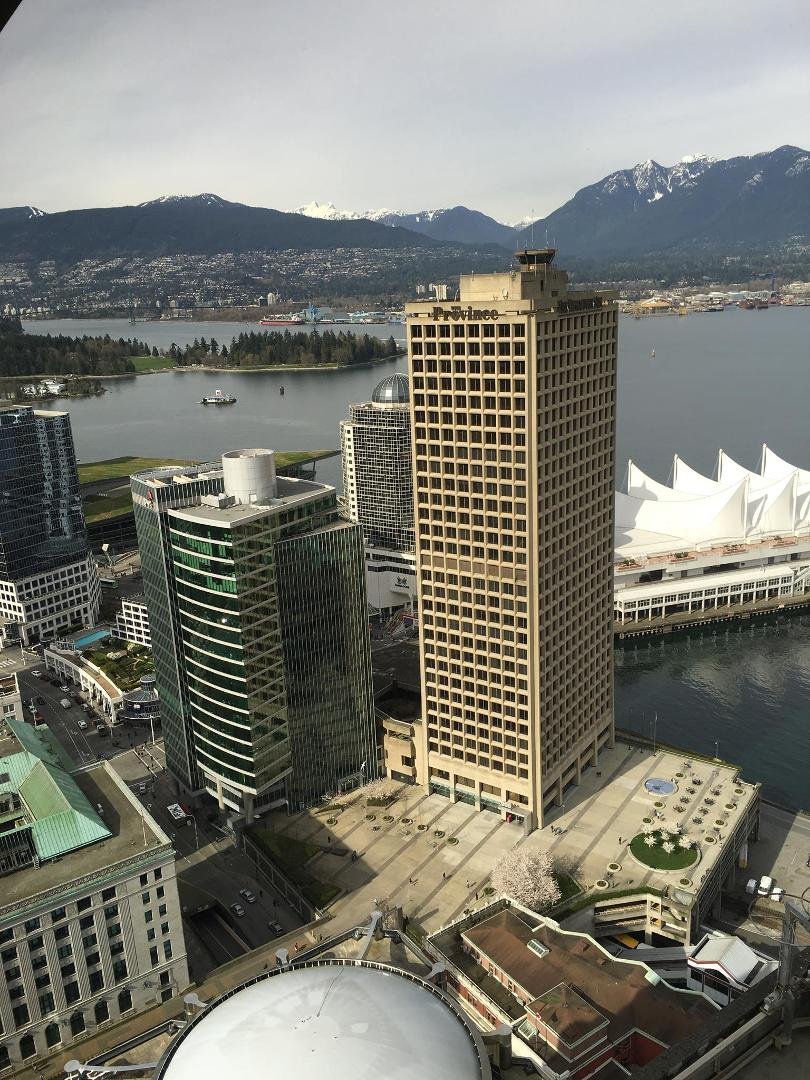 From the observation deck....stunning views