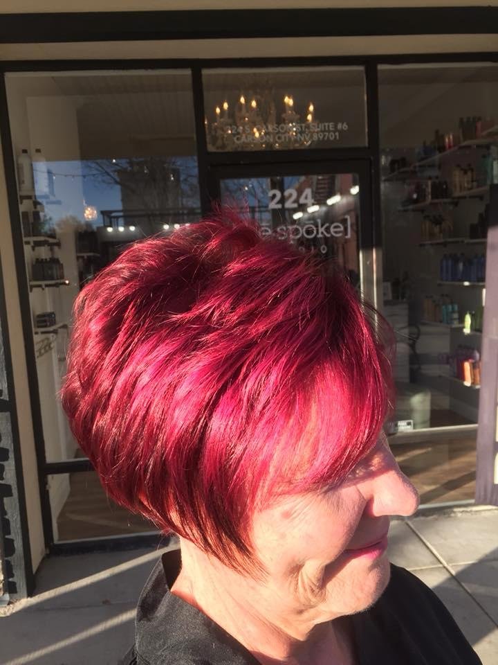 No more purple.