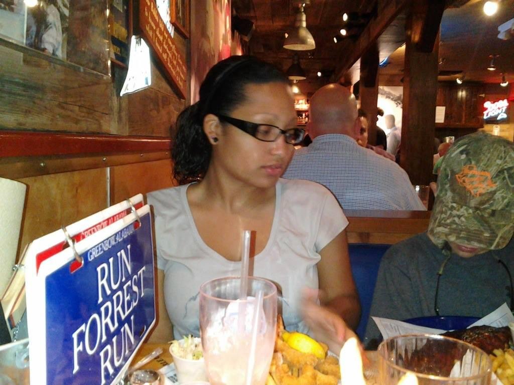 Jazlyn can't believe Dylan going to do the whole thing. He did , she name him Bubba Gump.