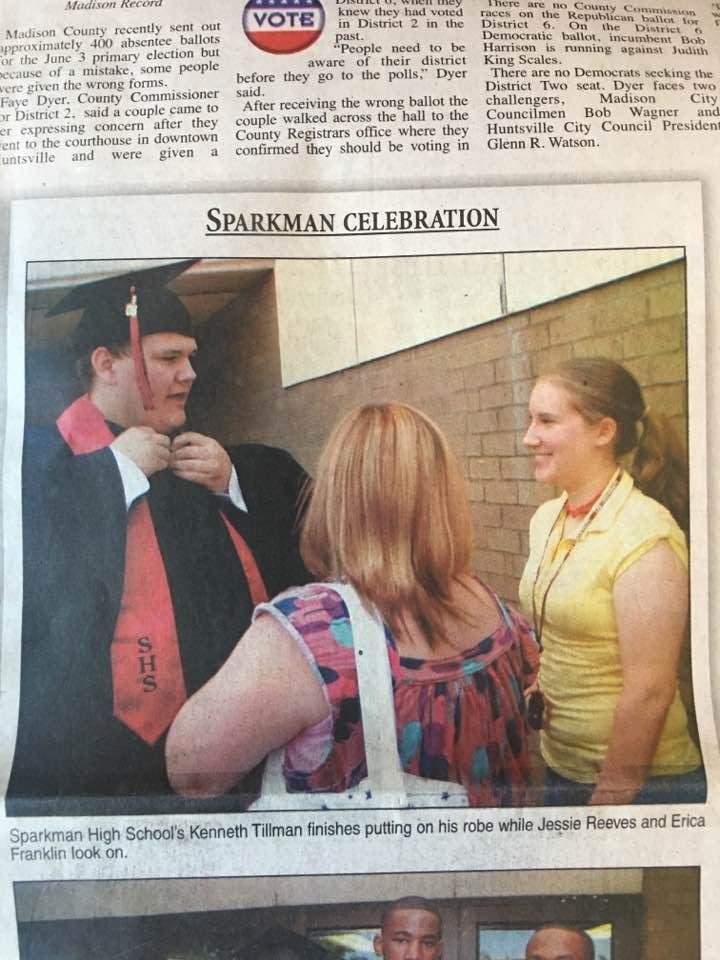 I found this newspaper article today. It seems like yesterday.