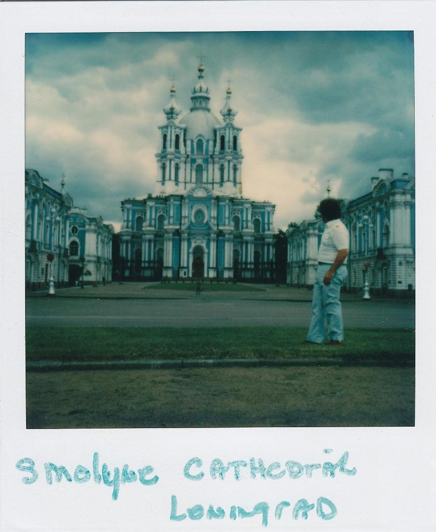 Smolyn Cathedral Leningrad Soviet Union
