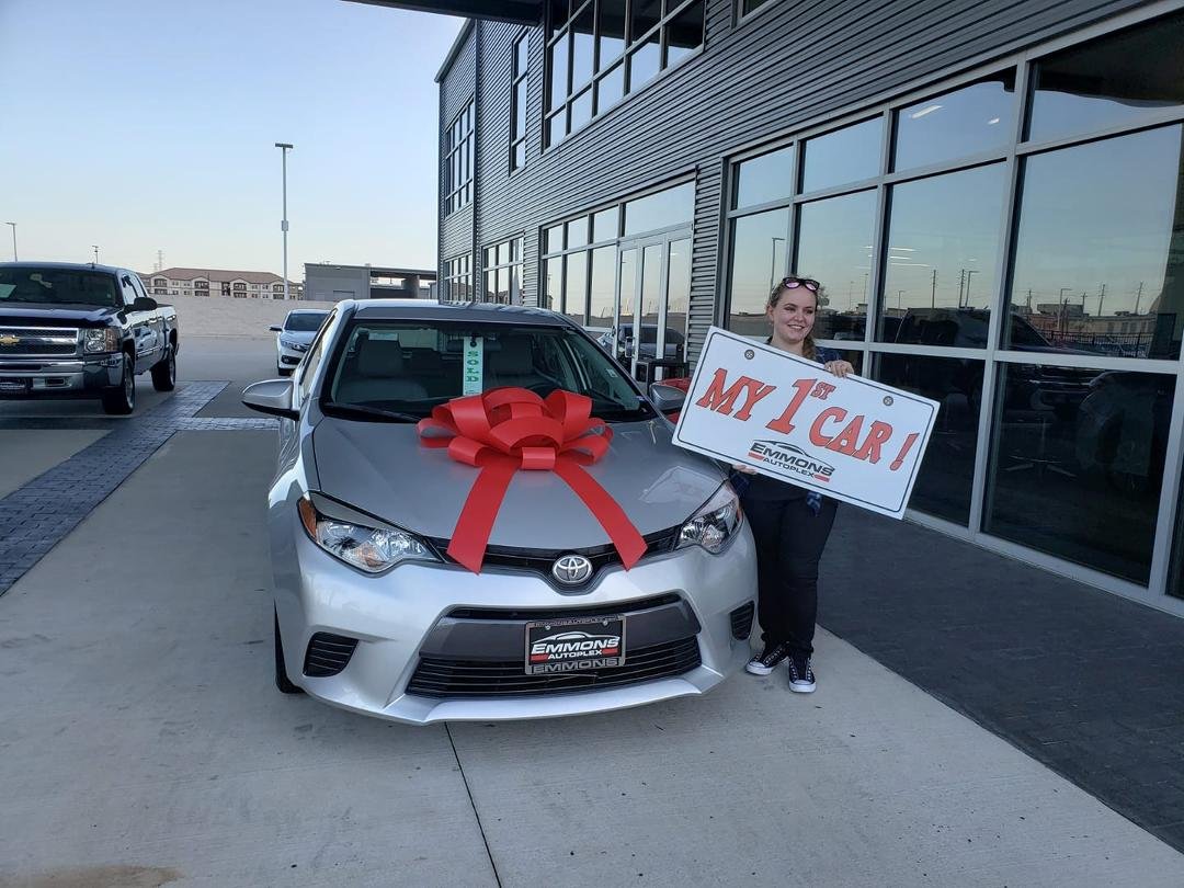 I was looking for a 2015 Toyota Corolla for my granddaughter online and found a prospect at Emmons and sent a email to verify car was there, Jordan called me in a matter of a few minutes and gave me the particulars on the c