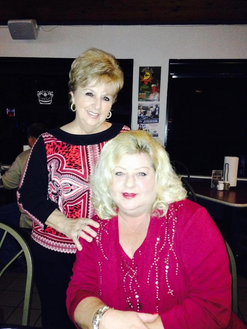 My beautiful daughter Gina and me out to dinner with Irv, Lyman, and grandchildren. Alex,Kristal, and Evan