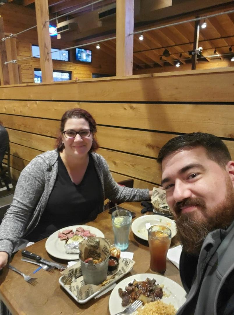 Logans Roadhouse for some chow after a Cabelas run