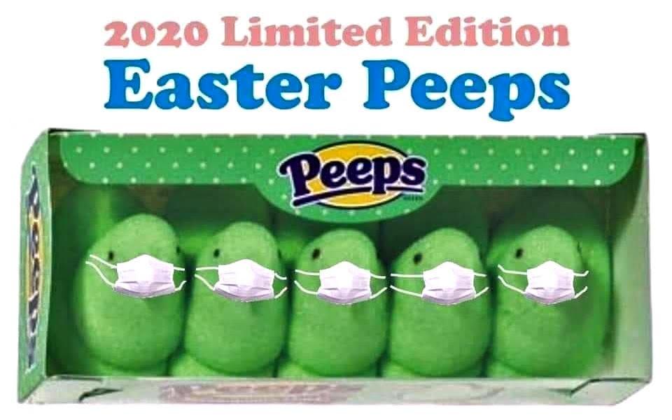 Sent to me by a friend! Love me some Peeps!