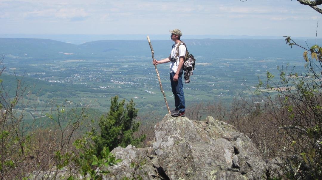 Cody, enjoying the beauty of nature.