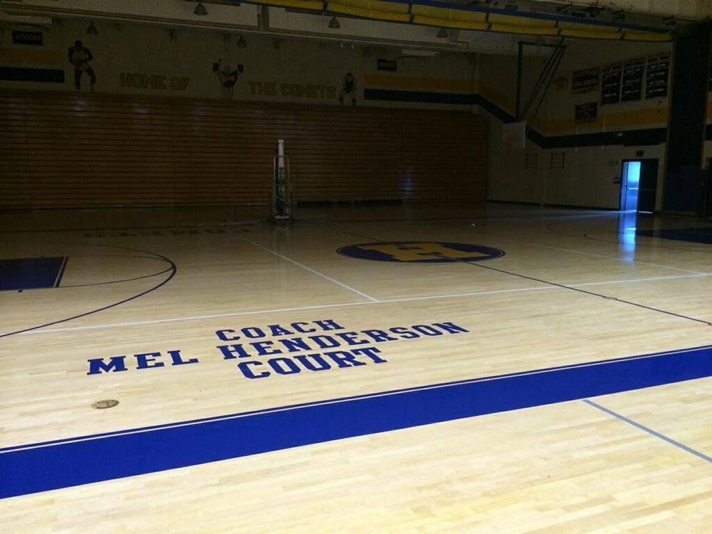 Hackensack High School named it's basketball court after Legendary Coach "MEL HENDERSON"!