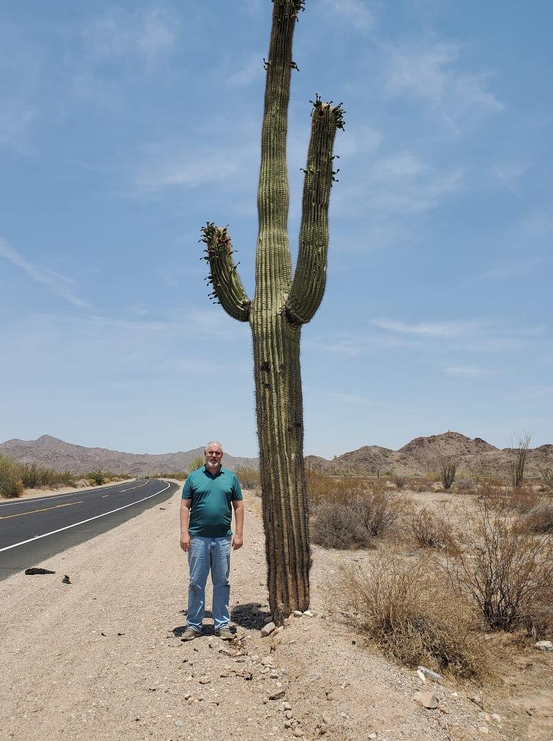 Took a little trip in the dessert.