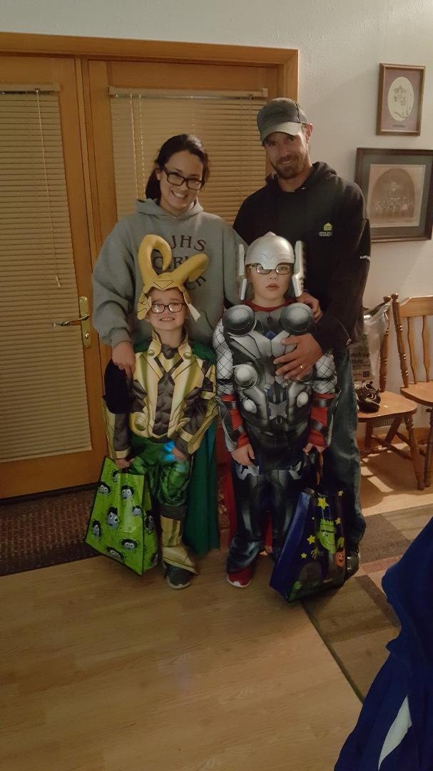 Our trick or treaters!!