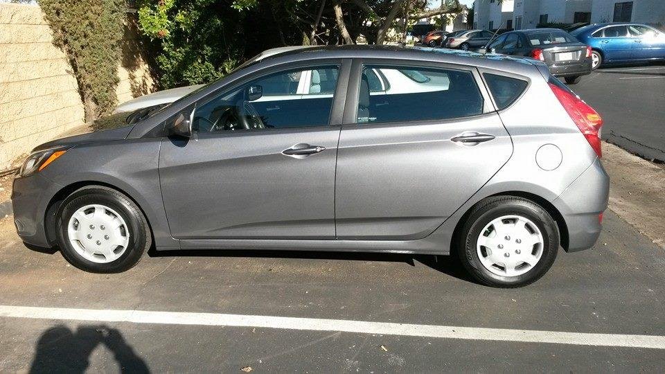 My new car a Hyundai accent 2014