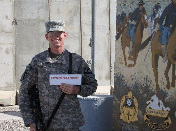 June 09 Picture of Brian in Iraq
