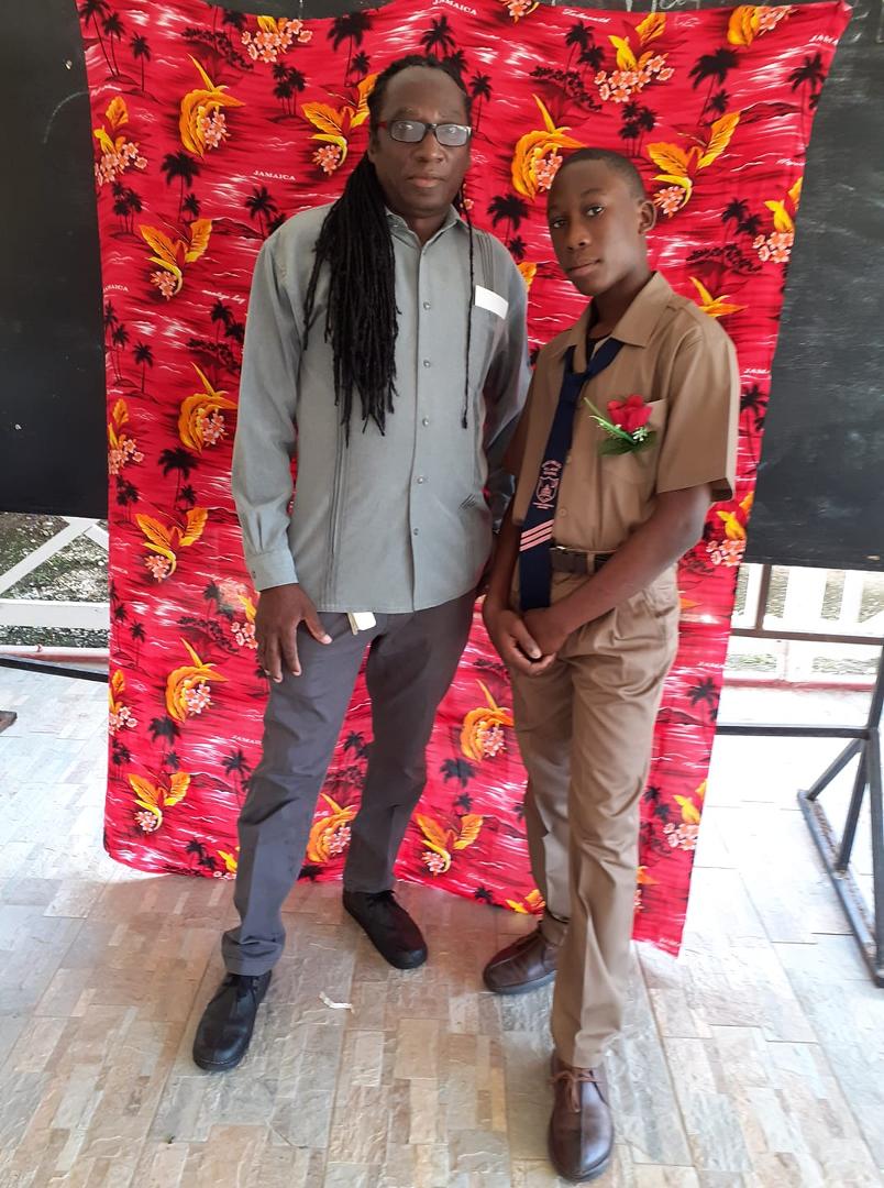 Graduation day junior boy