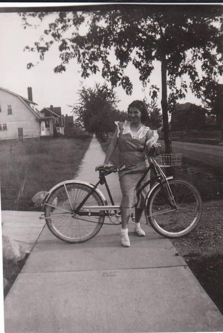 My mom during the mid-to-late 1930's