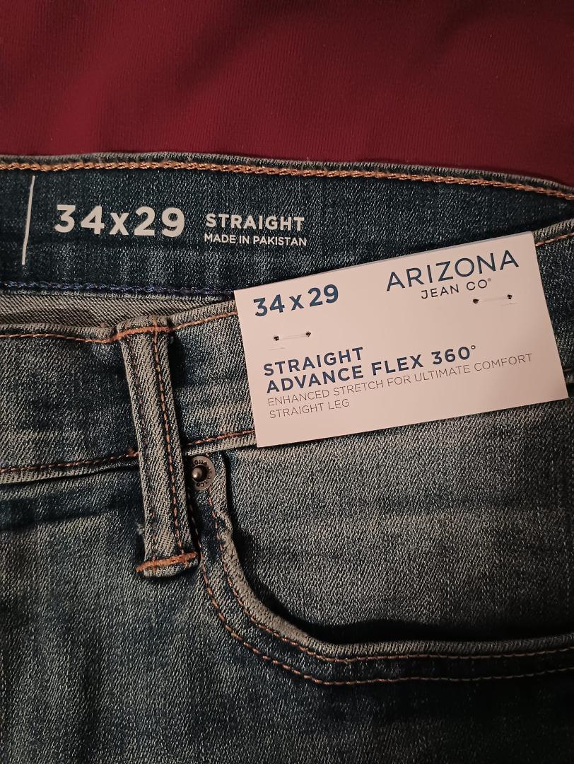 In need of new jeans, I went to Penneys, expecting to get 36 waist. (Down from a high of 42 back when. Surprise! 36 was too big. The last time I could fit into a 34 waist I think was about 50 years ago.