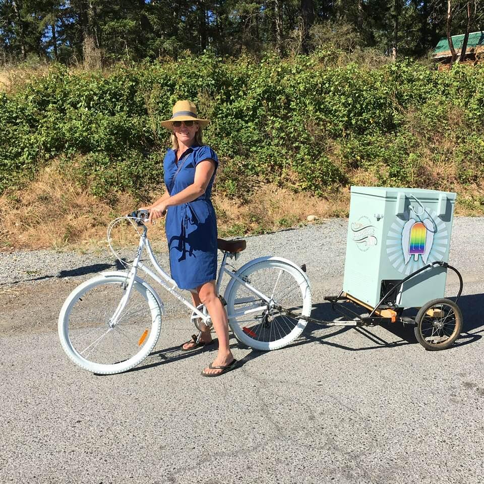 HAPPY B’DAY CHRISTA.......not long now and POPCICLEMANIA will be up and running. We wish you many more days of good health and fun on Galiano Island.....Rocky and Ralph