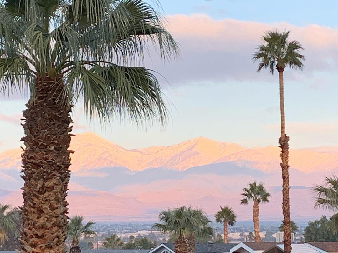 Glenn Robarge took this, sweet morning sky out front today...happy New Year all!