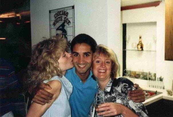 July 4, 1988.....party weekend! Great pic of Kim Harmon, Xerxes Bhote and Amy Mayer.