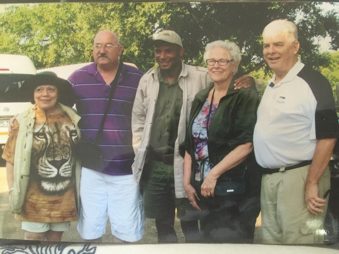 2014 was a wonderful year Africa with dear friends Ric and Rene and our wonderful guide William