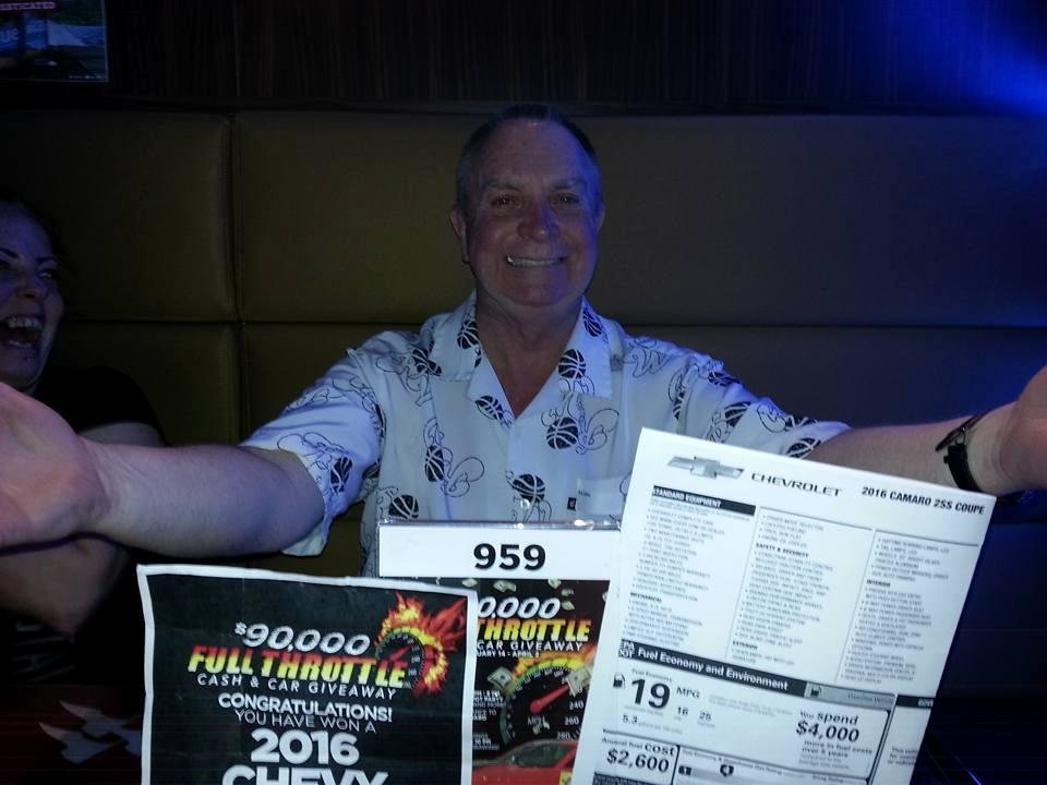 My 'ol buddy Johnny had a good day last night. Congratulations!!!