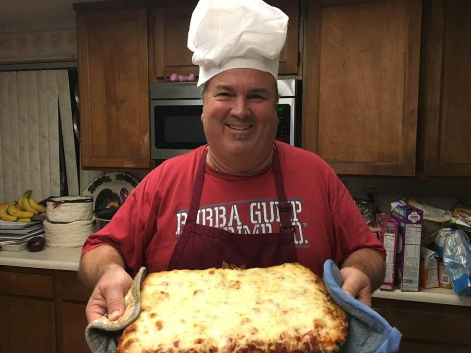 My son Sage is home from college. So I made his favorite, steak lasagna!