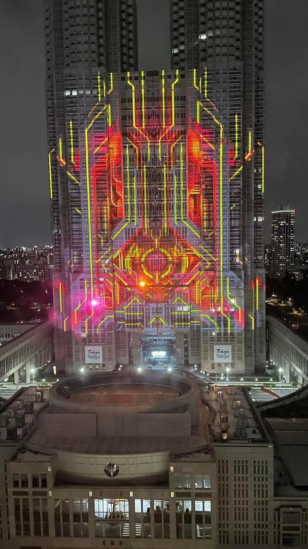This is the building standing still.