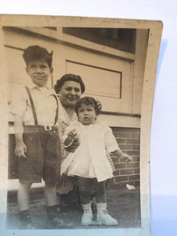 Happy Birthday Mom ! Even though you are at rest with the Angels we miss and love you. Memories from our home at good old 1114 Cooper Street in Camden. That’s me and Sister!