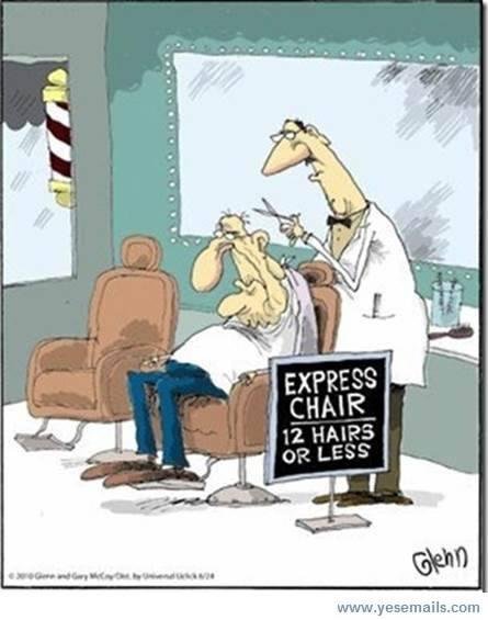 Finally a barbershop designed for me!