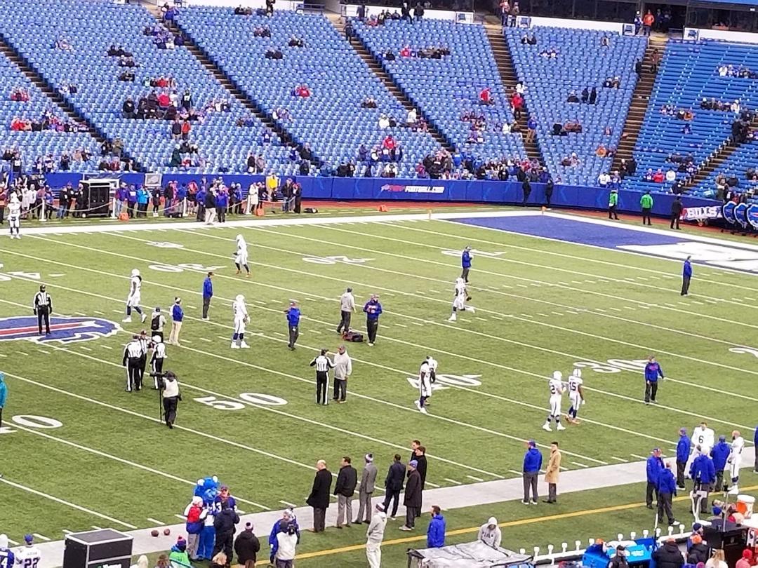 At the Bill's game