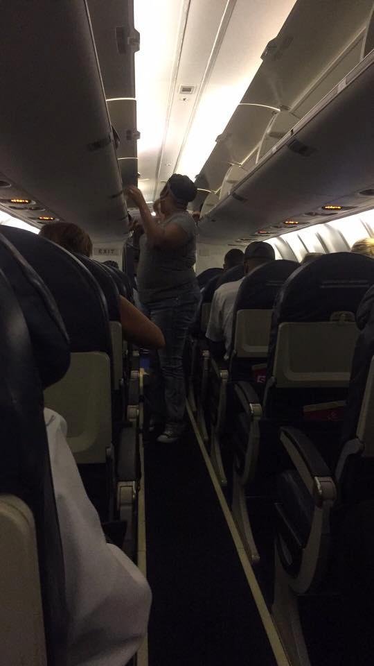 Well, we on da plane!!