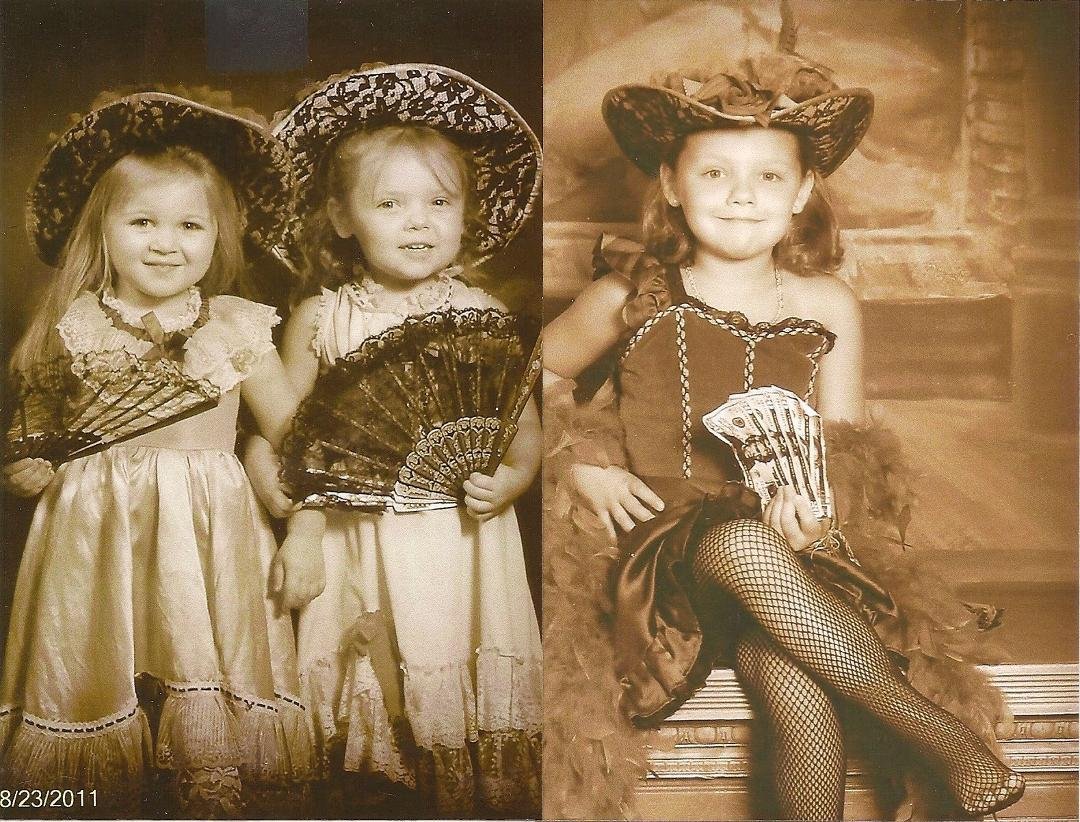 My Granddaughters (Lake George Dress-up)
