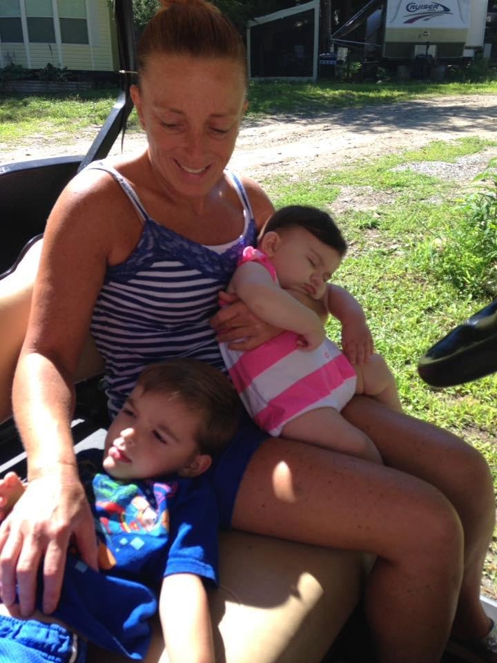 Lexie can sleep anywhere