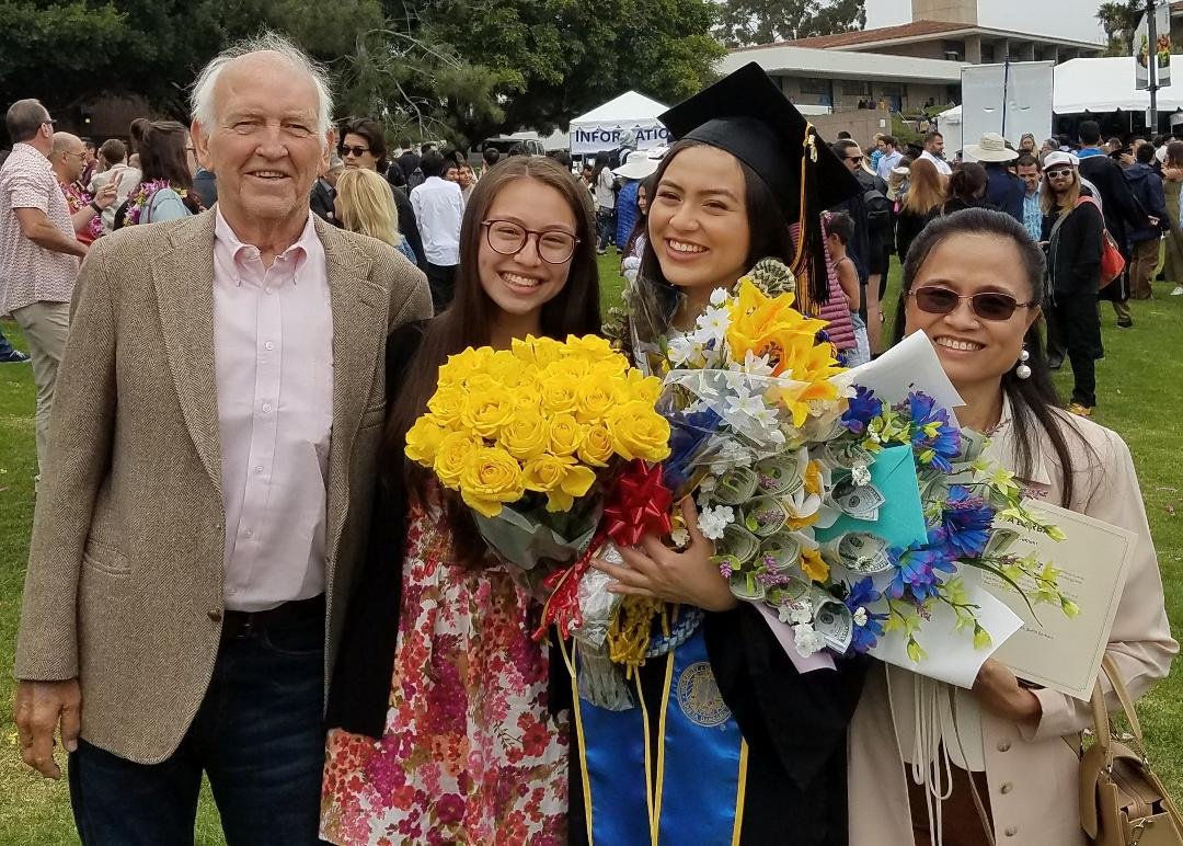 Tia graduated from UC Santa Barbara this weekend with a BS in Biology. So proud of both my baby girls.